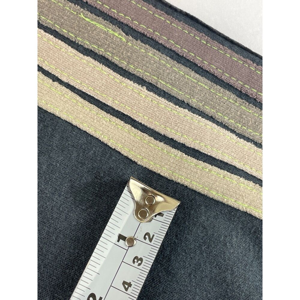 ~ Aviator Nation XL Sweatpants Gray 5-Stripe Beachy Lounge Athleisure Gym Relax - Picture 9 of 15